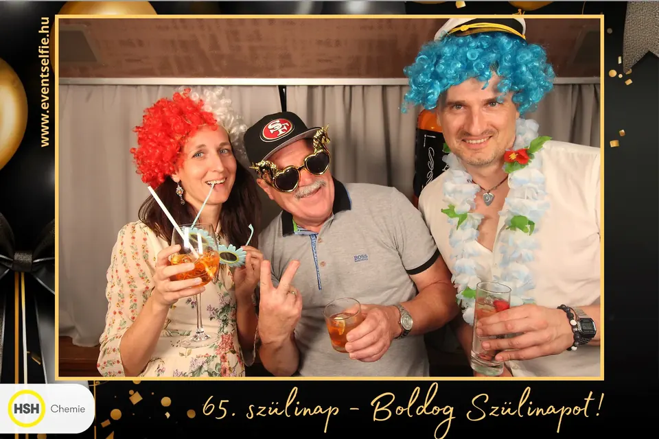 Születésnapi fotókeret: 65. szülinap – Boldog szülinapot!